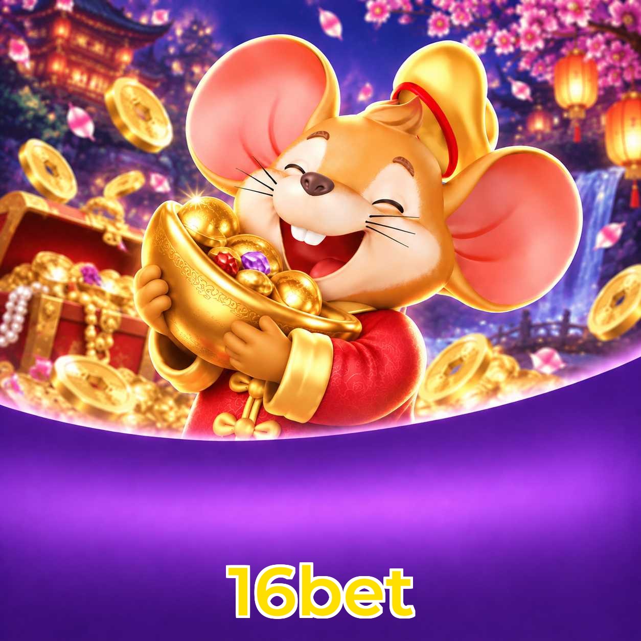 16bet Logo - Bônus com Rollover Justo